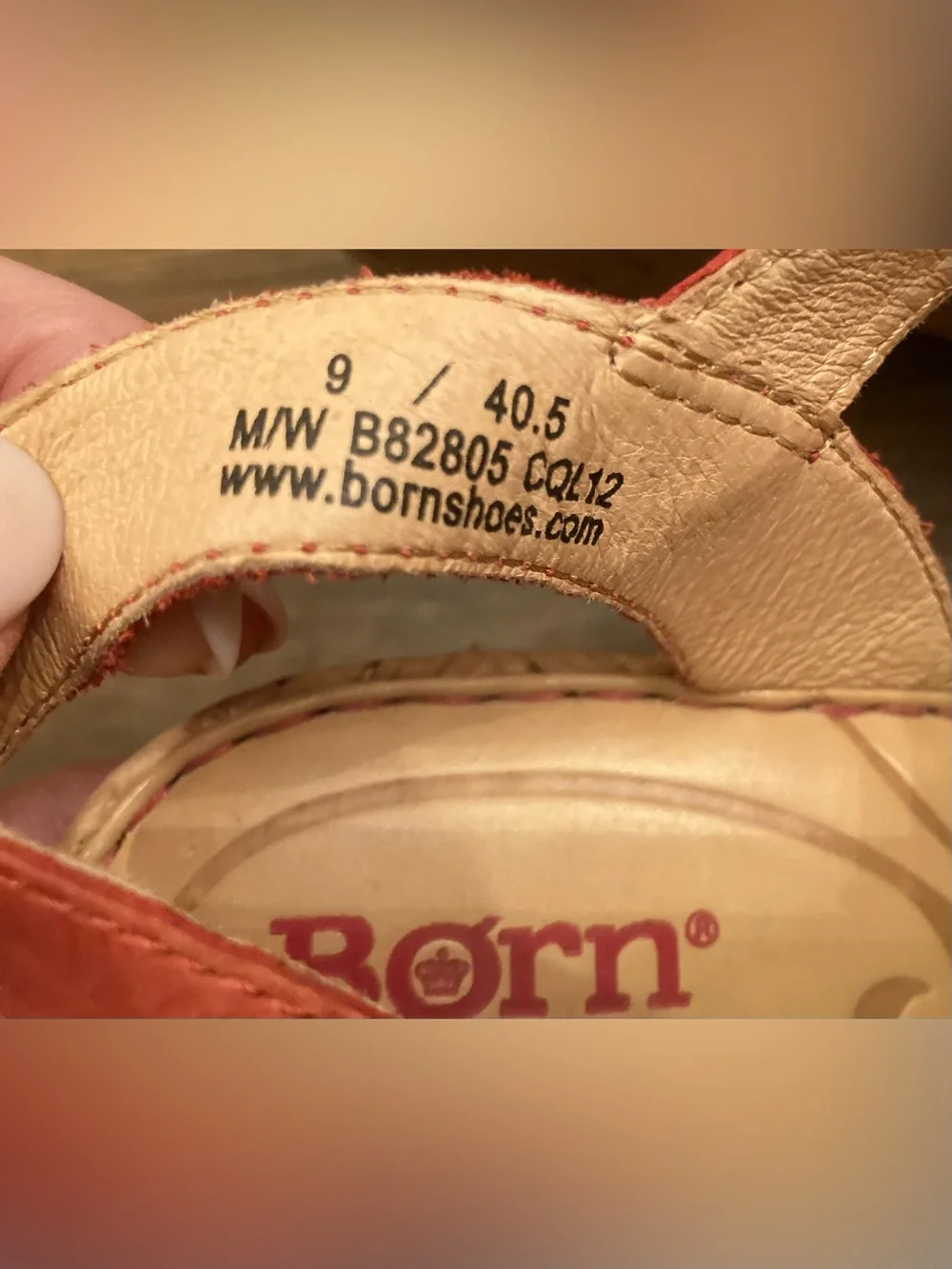 Born Women’s Nicolina Leather Wedge Sandals